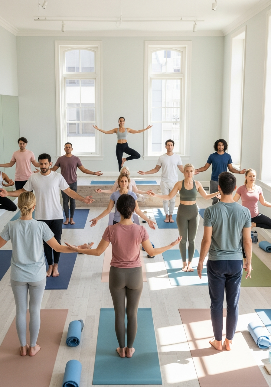 Занятие в зале